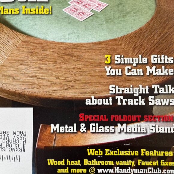 Handyman Club of America Magazine Vol 17 Issue 97 No 6 Dec Jan 2009 2010 u Game - Picture 3 of 9